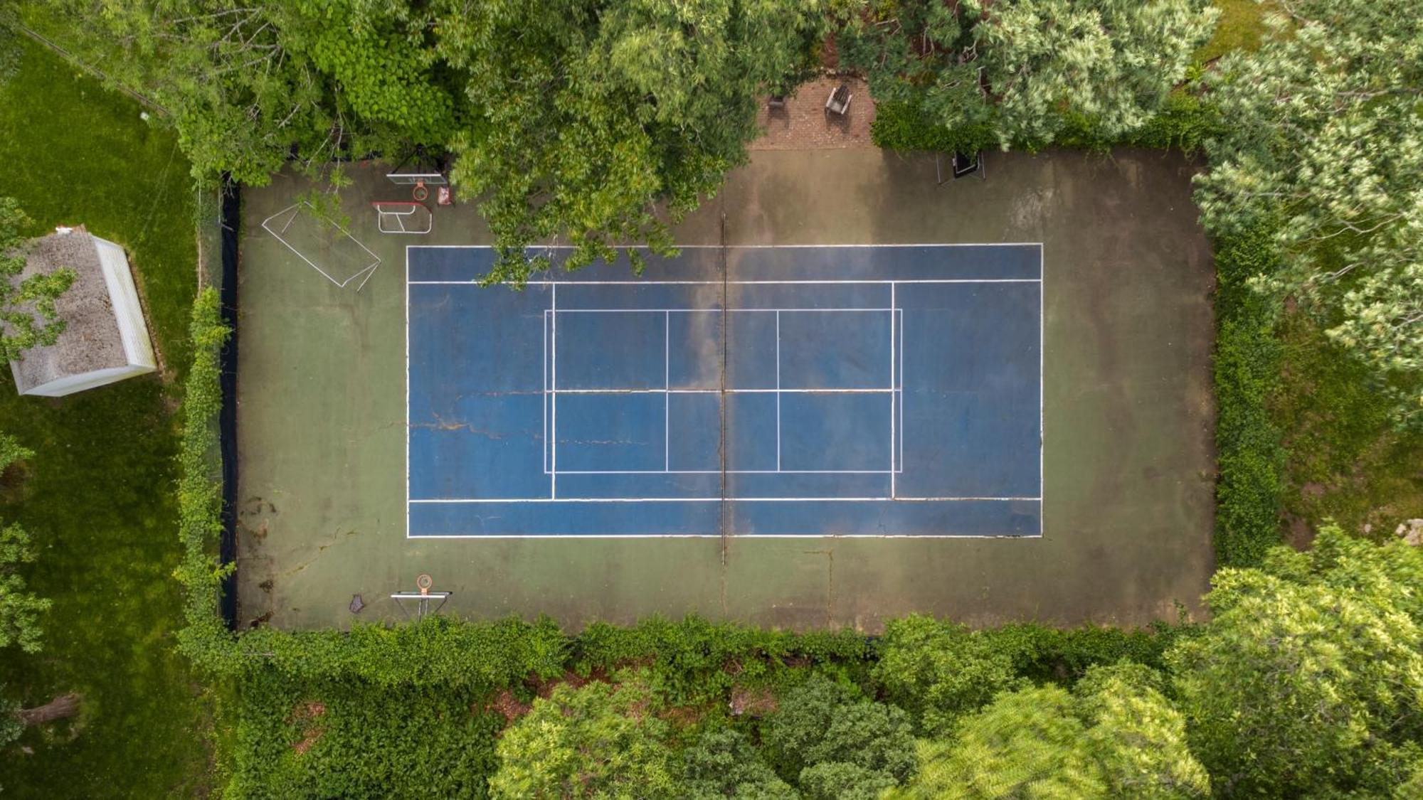 Boston Mansion Heated Pool Fire Pit Tennis Нидем Экстерьер фото