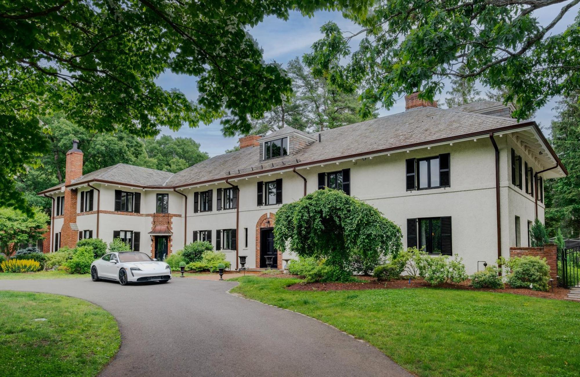 Boston Mansion Heated Pool Fire Pit Tennis Нидем Экстерьер фото