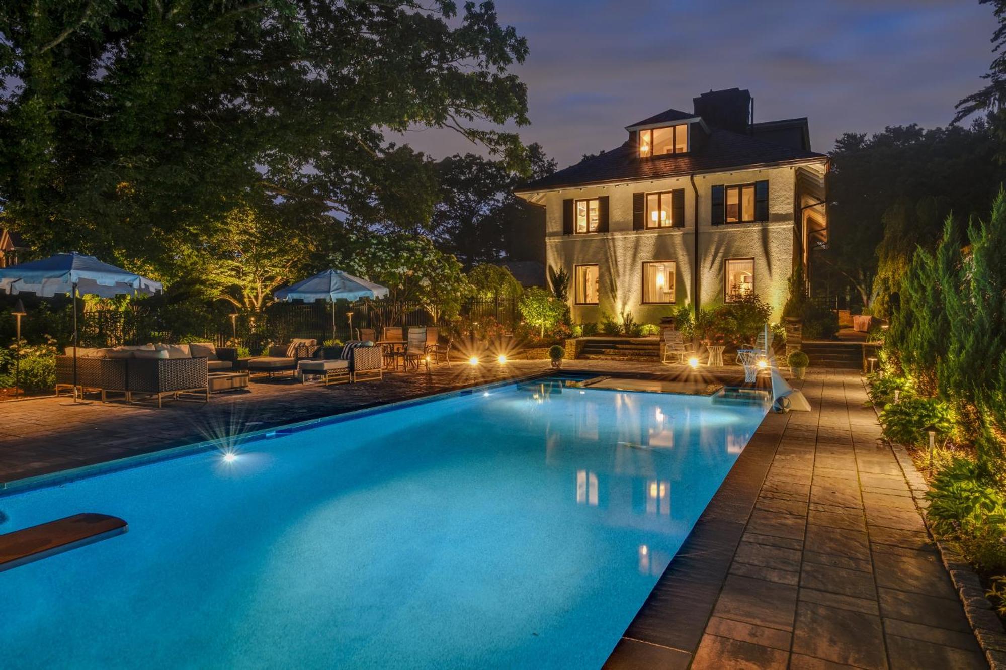 Boston Mansion Heated Pool Fire Pit Tennis Нидем Экстерьер фото